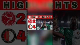 Almere City vs Feyenoord  Highlights and Goals Eredivisie Today Update 2024  Liga Belanda Hari Ini [upl. by Helen403]