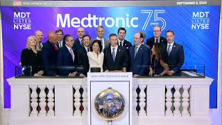 Medtronic NYSE MDT Rings The Opening Bell® [upl. by Boyce673]