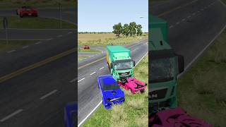 Realistic Highway Car Crashes 2 [upl. by Winterbottom]