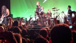 Metallica with Jason Newsted Harvester of sorrow LIVE San Francisco USA 20111205 1080p FULL HD [upl. by Heimer]