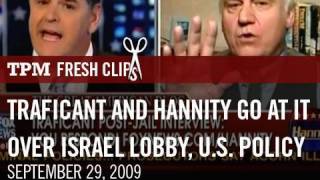 Hannity and Traficant Get into Shouting Match Over Israel Lobby and US Policy [upl. by Clie]