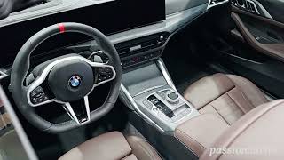 Stylish New BMW M440i xDrive Convertible in Mineral White color 8K Walkaround Video [upl. by Anela]