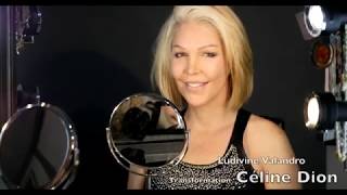 Ludivine Valandro maquillage de transformation en Celine Dion [upl. by Oinoitna]