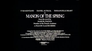 Manon of the Spring 1986 Trailer  Yves Montand Emmanuelle Béart [upl. by Primavera180]