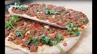 etli pide  pide mit fleisch [upl. by Lanaj]