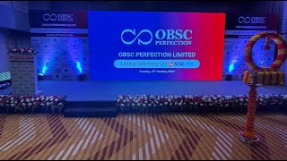 Listing Ceremony of OBSC Perfection Limited [upl. by Erastes]