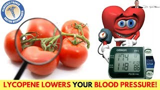 🍅 Lycopene Extract Can Lower Your Blood Pressure 104 mmHg  CLINICAL STUDY  by Dr Sam Robbins [upl. by Adnak]