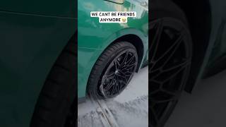 ⁠itsjusta6official 😂😂 bmw m4 g82 bmwm3 m3 f80 f80m3 youtubeshorts cars carcrashes [upl. by Nimocks238]