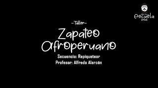 Zapateo Afroperuano  Repiquetear [upl. by Ragen]