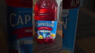 Caprisun fruitpunch 64floz new yummy kids 90s caprisun [upl. by Nordek]