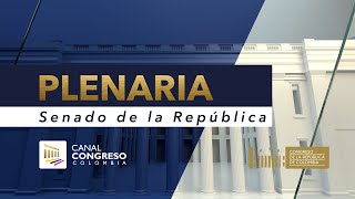 Plenaria del Senado de la República  Octubre 15 de 2024 [upl. by Anelaj282]