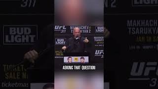 Dana White in bizarre situation in front of Islam Makhachev ufc [upl. by Dazraf]