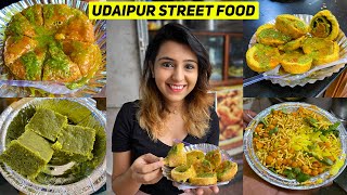 Best Food of Udaipur  Street Food Restaurant and Cafes [upl. by Butte220]