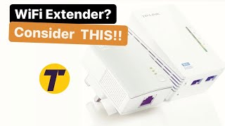 Powerline Adapter  Alternative to a WiFi Extender [upl. by Primrose]