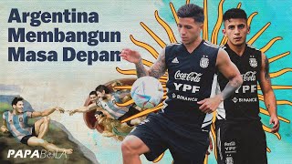 Thiago Almada amp Enzo Fernandez Calon Debutan Argentina Membuka Jalan ke Piala Dunia 2022 [upl. by Melac]