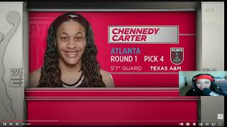 Chennedy Carters Basketball History  Why She Got Waived From The Sparks [upl. by Arodoeht]