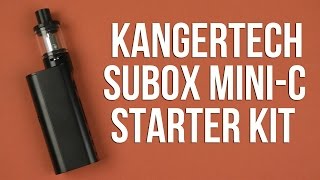 Распаковка Kangertech Subox MiniC Starter Kit Black [upl. by Yeta]