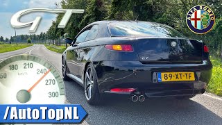 ALFA ROMEO GT 32 V6 BUSSO  250KMH ACCELERATION amp SOUND by AutoTopNL [upl. by Yur364]