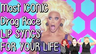 REACTION Most ICONIC Drag Race LIP SYNCS FOR YOUR LIFE  Otome no Timing [upl. by Jo]