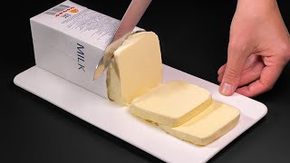 Köstliche hausgemachte Butter Einfache Zutaten Einfaches Rezept [upl. by Herbert]