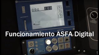 Funcionamiento ASFA Digital  Railworks Train Simulator [upl. by Buehler549]