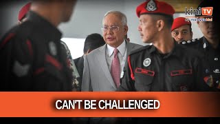 Court Agongs prerogative over Najibs partial pardon cant be challenged [upl. by Ainaj]