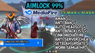 AIMLOCK 99 LOCK PALA ☠️FF MAX amp BIASA 🥶AMAN ANTI BAN BL [upl. by Ettevroc]