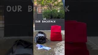 BACKPACK vs water Part 2 shorts [upl. by Trillbee]