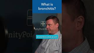 What is Bronchitis shorts [upl. by Imac832]