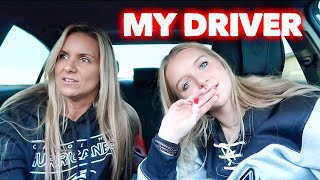 MY DRIVER FOR THE DAY  Vlogmas Day 9  Family 5 Vlogs [upl. by Tierell352]