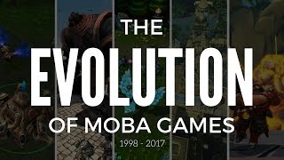 EVOLUTION OF MOBA GAMES 1998  2017 [upl. by Beitz393]