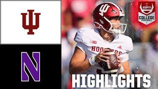 Indiana Hoosiers vs Northwestern Wildcats  Full Game Highlights  ESPN College Football [upl. by Anoiuq243]