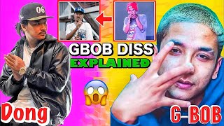 GBOB DISS TO DONG 😱EXPLAINED  MISUNDERSTANDING OR REAL [upl. by Nylauqcaj642]