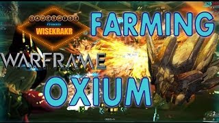 GamesWise  OXIUM FARMING Dubstep edition Warframe Tips [upl. by Ulland]