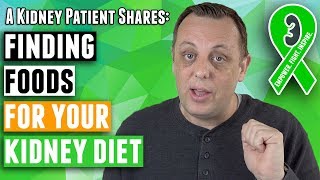 Kidney Disease Diet  Tips to find safe foods for your CKD diet to help avoid kidney failure [upl. by Dnomsed]