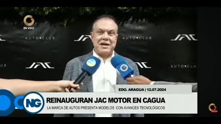 Autopartes Lara CA JAC MOTORS VENEZUELA  CAGUA [upl. by Piane]