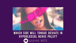 Hypoglossal Nerve Palsy  Tongue Deviation  Dr Bhaumik Joshi [upl. by Garlaand]