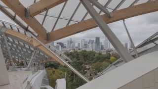 1 Minute Inside the Fondation Louis Vuitton [upl. by Yrolg]