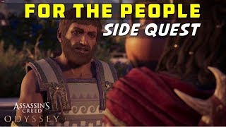 For the People Attika Burn Spartan Supplies amp Kill Polemarch  ASSASSIN’S CREED ODYSSEY [upl. by Tad]