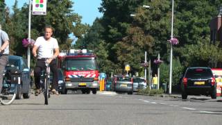 TS 054331 Glanerbrug komt TP bij Zeer grote brand Overdinkel [upl. by Steward]