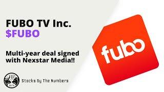 Quick update on FuboTV Inc stock FUBO signed multiyear distribution agreement with Nexstar Media [upl. by Juanne105]