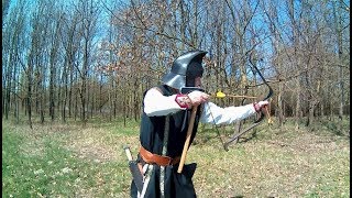 Scythian shot technique  Bow and Axe Part 1Hun Szittya Íjasz [upl. by Hamilton]