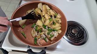 🥔🌶️🧅 Potatoes with Onions amp Peppers  Crispy Home Fries Recipe 🧅🌶️🥔 [upl. by Bathilda]