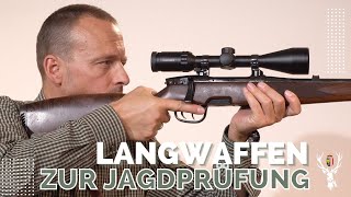 Anleitung zur LangwaffenHandhabung bei der Jagdprüfung mit Steyr Blaser Sauer amp Flinte [upl. by Lefkowitz]