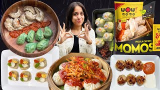 Eating Only Unique Momos For 48 Hours 😱  Momos Eating Challenge 😍  sosaute [upl. by Liatrice165]