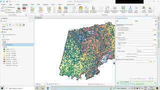 ArcGIS Pro  Interpolação de dados IDW [upl. by Etnasa]