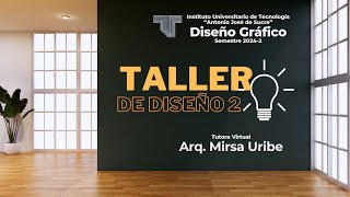 Semestre 20242 3 y 4º Webinar de Taller de Diseño 2 con Arq Mirsa Uribe [upl. by Godfrey]