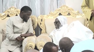 Visite du Presdident Bassirou Diomaye Faye à Touba Chez le Khalif Général des Mourides S Mountakha [upl. by Libys836]