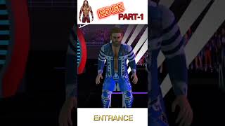 EDGE Entrance 😈 wwe wr3d wr3dnetwork [upl. by Assirrem]