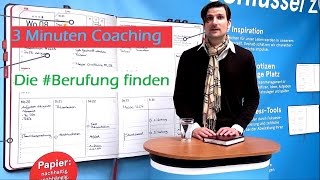 Das 3 Minuten Coaching  Folge01  Wie erkenne ich meine Berufung [upl. by Nats]